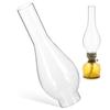 Long Oil Lamp Chimney Glass Lampshade Replacement Clear Lantern Shade Transparent Cover For Light Oil Lamp Parts Light Shade 