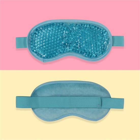 Adjustable Fasten Tape Relieve Fatigue Massage Eye Cover Hot Cold Therapy Soothing Gel Eye Sleeping Cover Sleep Accessory