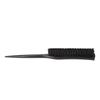 Hair Teasing Brush 3 Row Nylon Add Volume Ergonomic Portable Hair Styling Rat Tail Brush for Salon