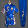 Chinese Style Men Women Embroidered Dragon Kung Fu Suit Tai Chi Wushu Uniform Outdoor Sport Jacket Pants Sets