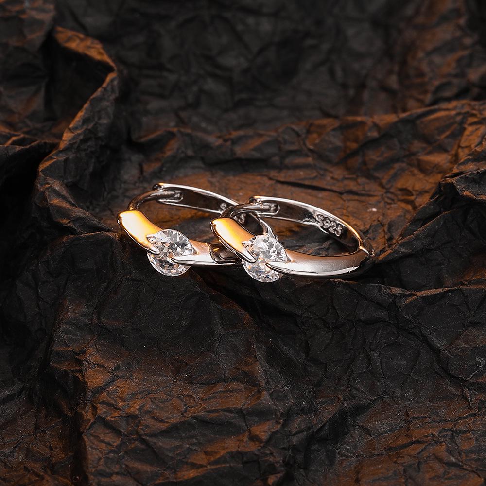 Korean Style Synthetic Zircon Ear Cuffs for Women - Sweet and Fresh Design