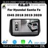 10.1 lnch для Hyundai Santa Fe IX45 2018 2019 2020 Автомобильное видео CarPlay Stereo GPS Navigation Авторадио Мультимедиа авто