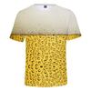 3D Beer Printing Short Sleeved T-shirt Top Trend Men's T-shirts