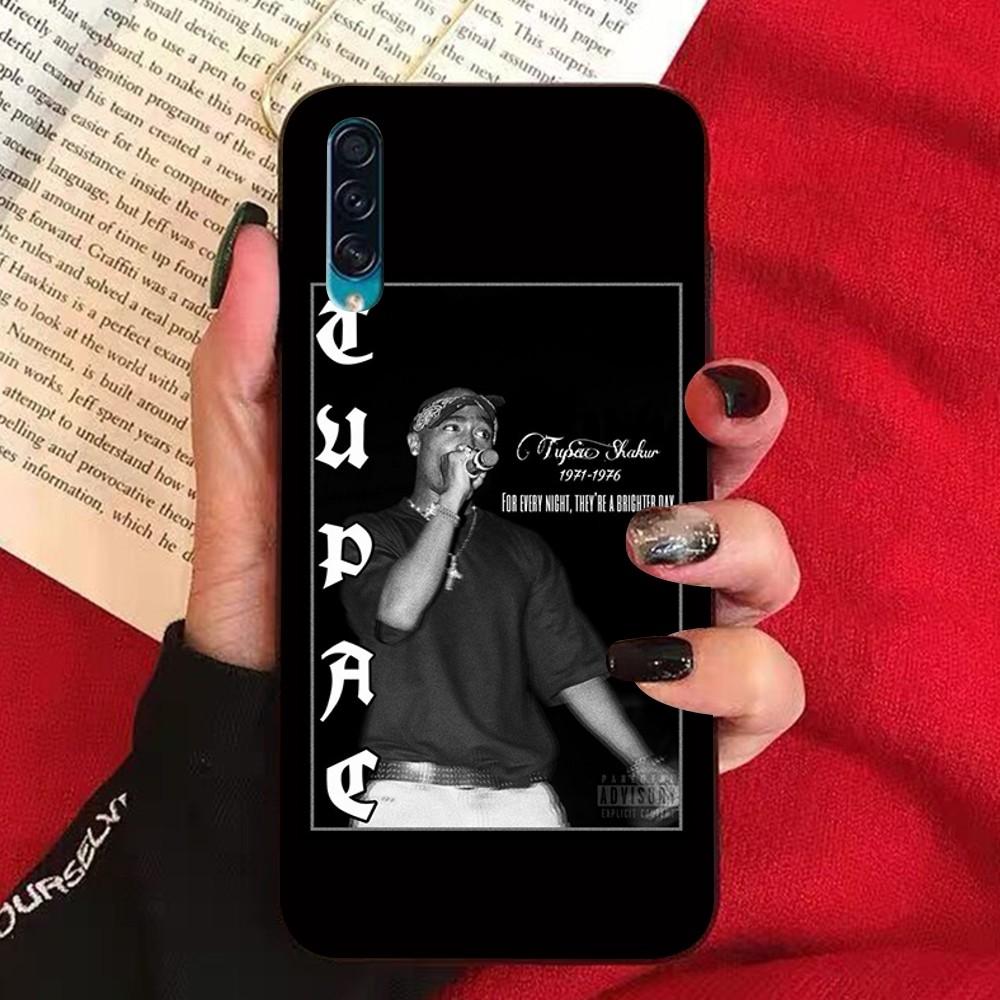 Rap Singer Tupac Shakur Phone Case For Samsung A 10 11 12 13 20 21 22 30 31 32 40 51 52 53 70 71 72 73 91 13 shell