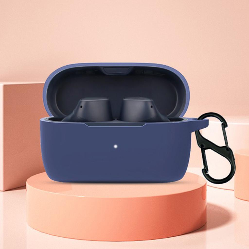 Совместимость с чехлом для наушников Jabra-Elite 3. Силиконовый защитный чехол. Ударопрочный корпус с защитой от пыли. Моющийся корпус.