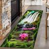 3D Визуальная Иллюзия Ковер-дорожка Принт Природного Пейзажа Ковер для Прихожей Водопоглощающий и Нескользящий Ковер для Домашнего Декора
