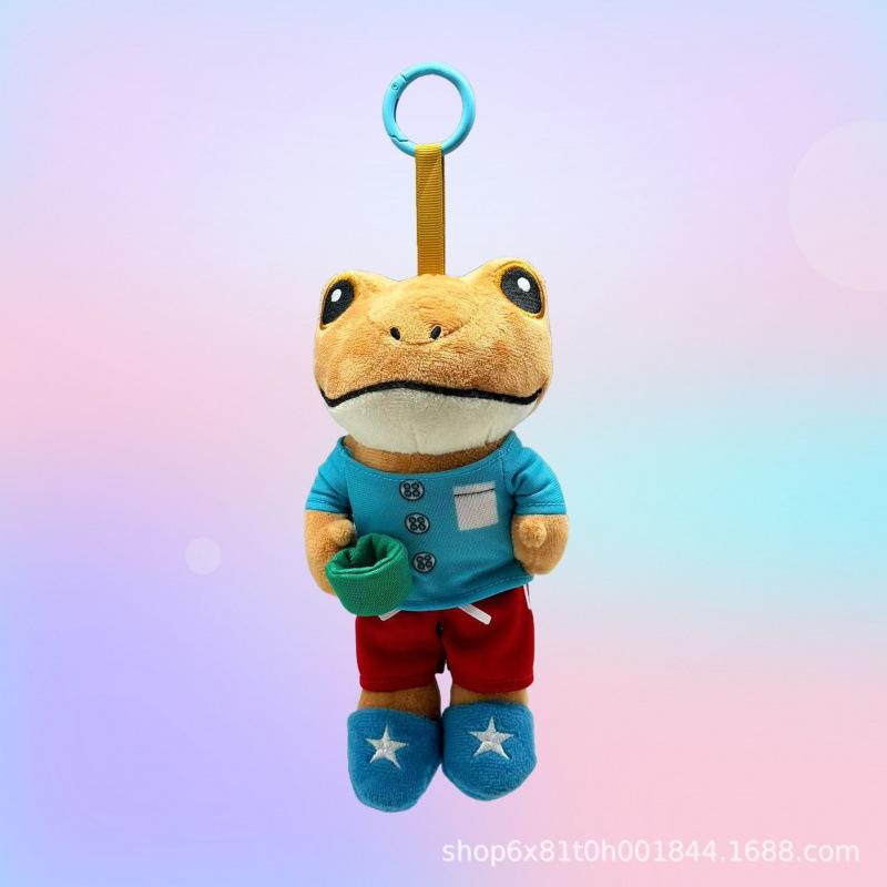 Cute Little Frog Doll Sweater Backpack Animal Plush Toy Rag Doll Children Girls Gift