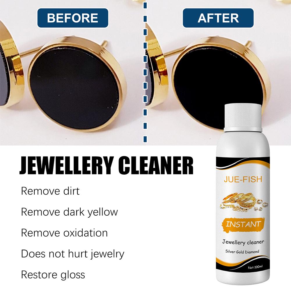 Jewellery Cleaning Solution Fluid for Ultrasonic Machine Cleaner Use Liquid To Clean Gold Silver Watches Diamonds