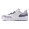 Comfortable Versatile Wear-Resistant Low-Top Skate Shoes Women Sneakers White Purple AGCT406-2