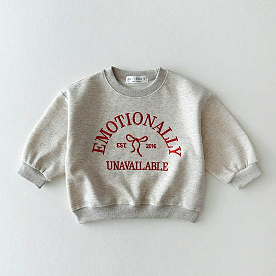 «Вышитый свитер для корейских девочек»: Новая осенняя свободная толстовка с круглым вырезом для детей.