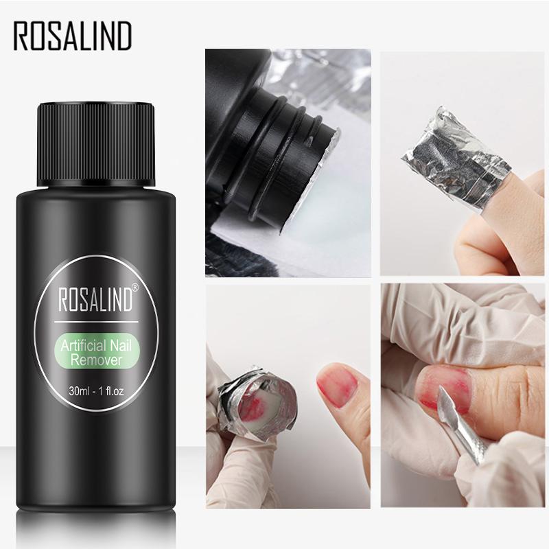 Rosalind 30 мл. Очищающая кисть. Вода. Удаление гель-лака для ногтей с инструмента для дизайна ногтей.
