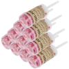 10Pcs Push Pop Confetti Poppers Cannon Wedding Graduation Gender Reveal Birthday Party Supplies