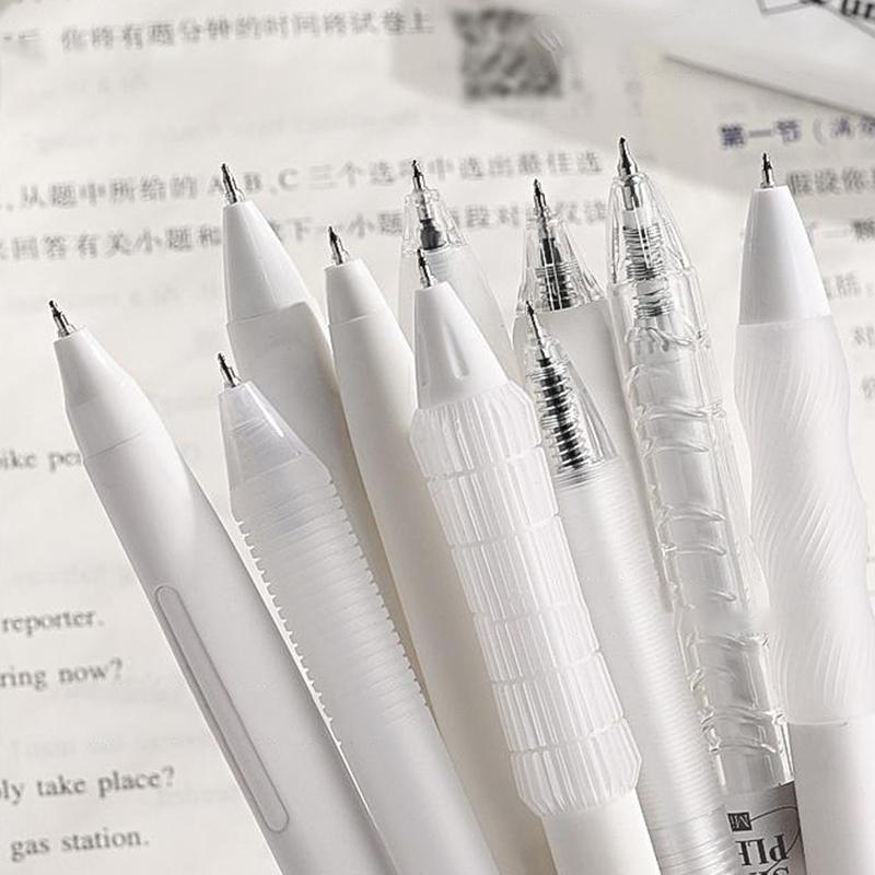 Набор из 5 гелевых ручек Simplicity Fashion, однотонные, милые, быстросохнущие, нейтральные ручки, прекрасные канцелярские принадлежности для школьников и студентов