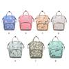 Mummy Backpack Cute Colorful Large Capacity Nursing Multi-pocket Storage Outdoor Camping Picnic Barbecue Handbag Pouch