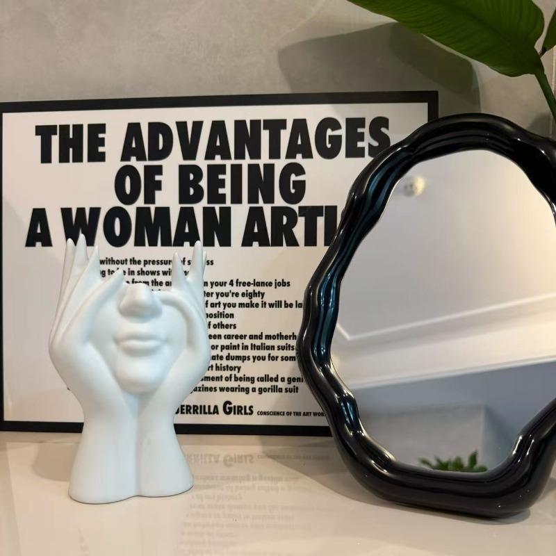 Креативные Офисные Принадлежности в Форме Человеческого Тела - Многофункциональный Настольный Органайзер, Подставка для Ручек, Держатель для Кистей для Макияжа, Декоративный Предмет