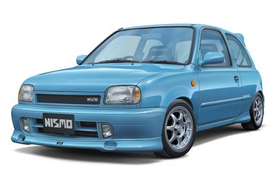 1/24 Серия «Апгрейд» №. 1006 NISSAN MARCH (Тип K11) с деталями NISMO, в комплекте с сборочным кейсом к 40-летию NISMO, пластиковый модельный набор.
