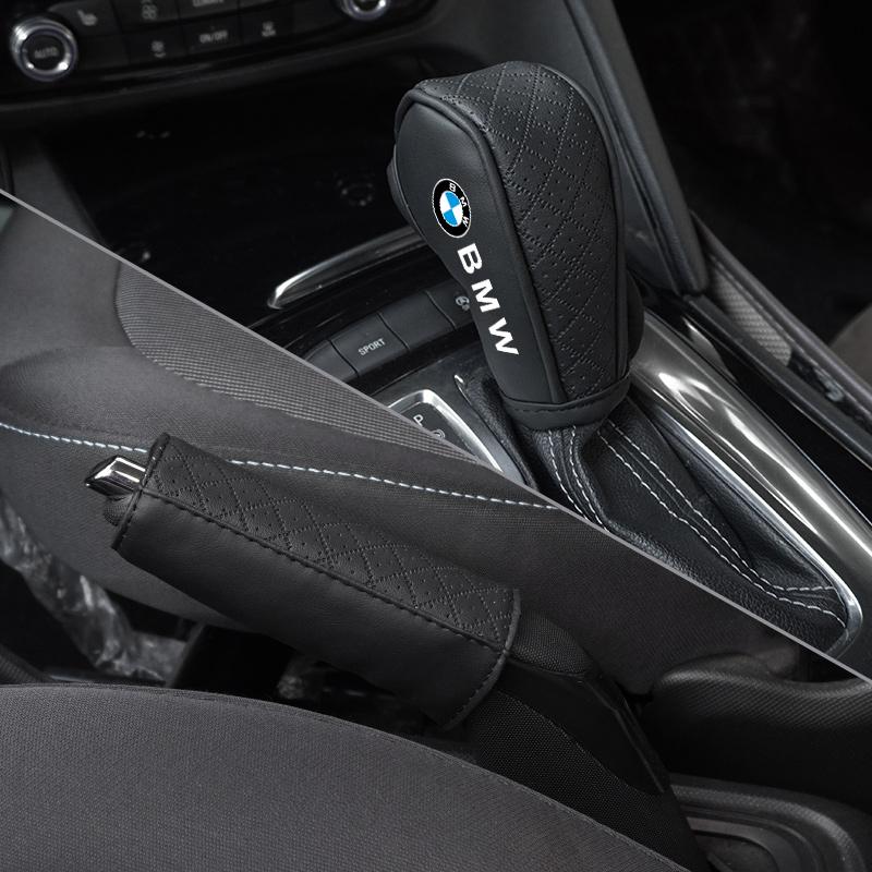 Car Shift Handle Cover Non-slip Wear-resistant For BMW M Power Performance M3 M5 X1 X2 X3 X5 E30 E36 E39 E46 E87 E91 E90 E60 E82 JK4
