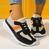 Fashion Women's Shoes 2024 Hot Sale Lace Up Women's Vulcanize Shoes Spring Autumn Breathable Mesh Mixed Colors Casual Walking Shoes