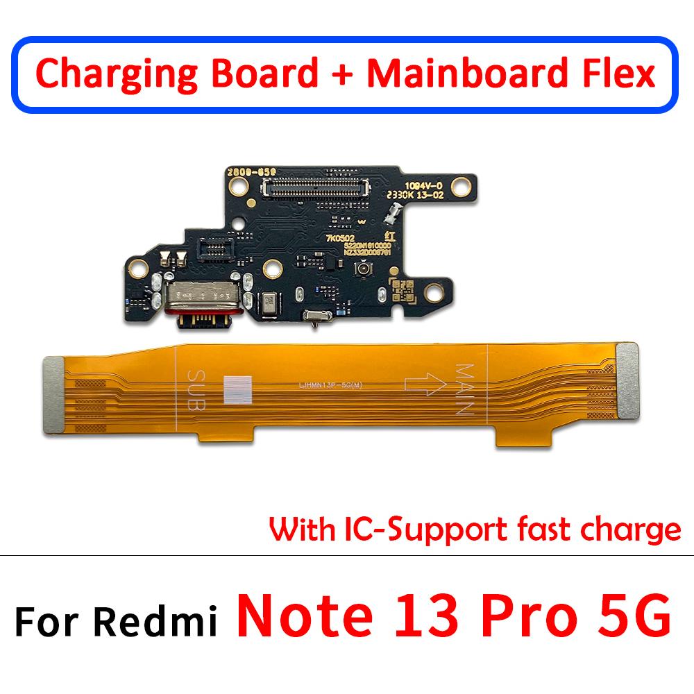 НОВЫЙ Для Xiaomi Redmi Note 11 Pro 1G 1G Plus USB-порт быстрой зарядки Док-станция Зарядное устройство Разъем Коннектор Плата Шлейф С микрофоном