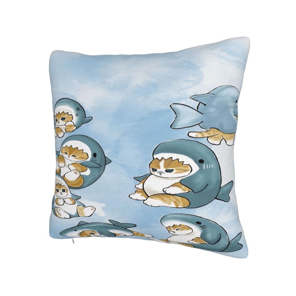 Sharks And Kittens Pillow Case Fashion Pillow Cover Custom Pillowcases For Office Car Home Decor