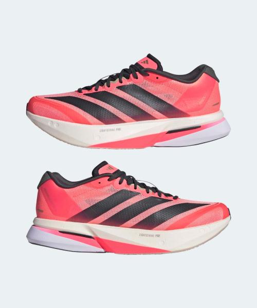 [Adidas] Adizero Boston 13 - Solarturbo:Carbon:Charcoal (KI3150)