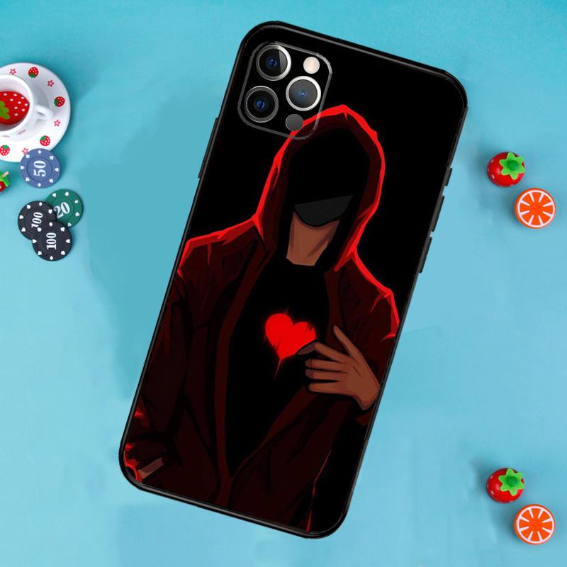 Чехол для телефона в стиле аниме 'Злой Плохой Парень' Для iPhone 17 Air 13 16 15 11 12 14 Pro Max 13 12 mini 15 16 Plus 16e Чехол Funda