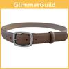 Womens Genuine Leather Belt Summer Fashion Casual Wear Wide Leather Belt For Jeans