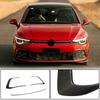 Front Bumper Pads (for GTI HB, Dry Carbon) for Volkswagen Golf 8