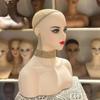 Realistic Female Mannequin Head Wig Display Model Stable Base PVC Multifunctional Stand Manikin