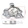 Motorcycle Horn Cover for 1992 and Up Harley-Davidson with Side Mount All V-rod's Chrome