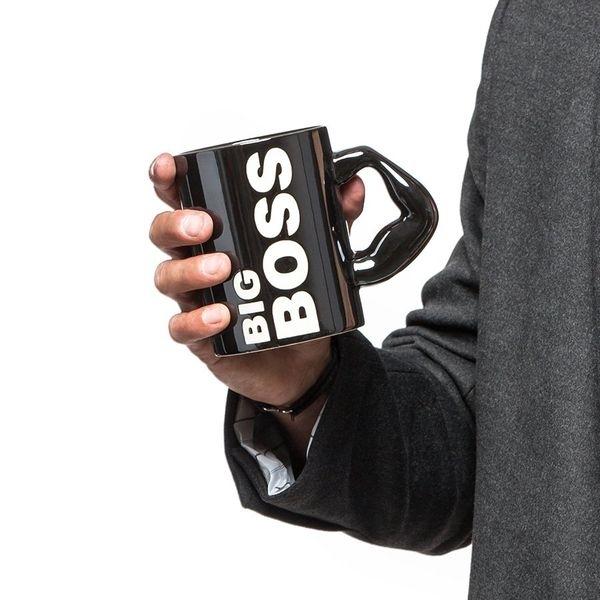 Mug Big Boss Handle Muscle Arm Original Mug Ance Muscle
