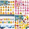 Whimsical Rubber Duck Blind Box For Kids Exciting Christmas Countdown Toy Gift Collection