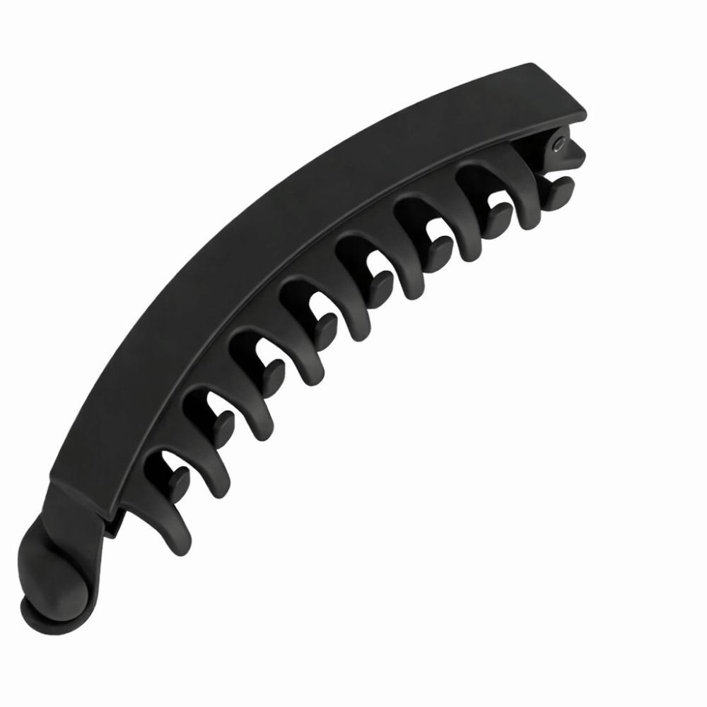 Large Size Tortoiseshell Pattern Ponytail Barrettes Plastic Banana Hair Clip  Daily