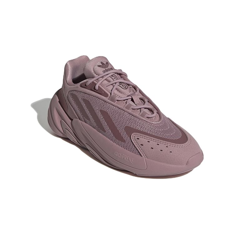 adidas Originals Ozelia J Нескользящие Износостойкие Низкие Спортивные Повседневные Кроссовки Детские Кроссовки Фиолетовый Красный GW3322
