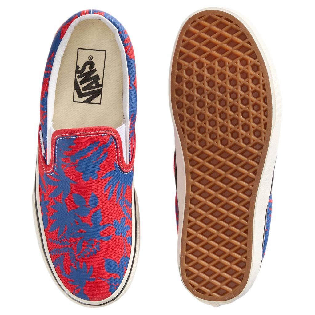 Vans CLASSIC SLIP On Skateboard Shoes Unisex Red Blue VN000D6YCYL