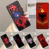 Чехол для телефона Албанский флаг Орел для Samsung Galaxy note 10 pro S26 Ultra S23 S24 FE S25 S21 S22 PLUS ударопрочный