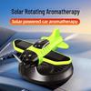 Luxury Solar-Powered Rotating Airplane Car Perfume & Aromatherapy Centerpiece