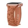 Ремешок из мягкого силикона с цветочным принтом для IWatch Ultra 3 2 49 мм 46 45 44 42 41 40 38 мм для Apple Watch Series 11 10 9 8 6 SE7