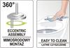 Soft-close toilet seat / 75470 / FALA