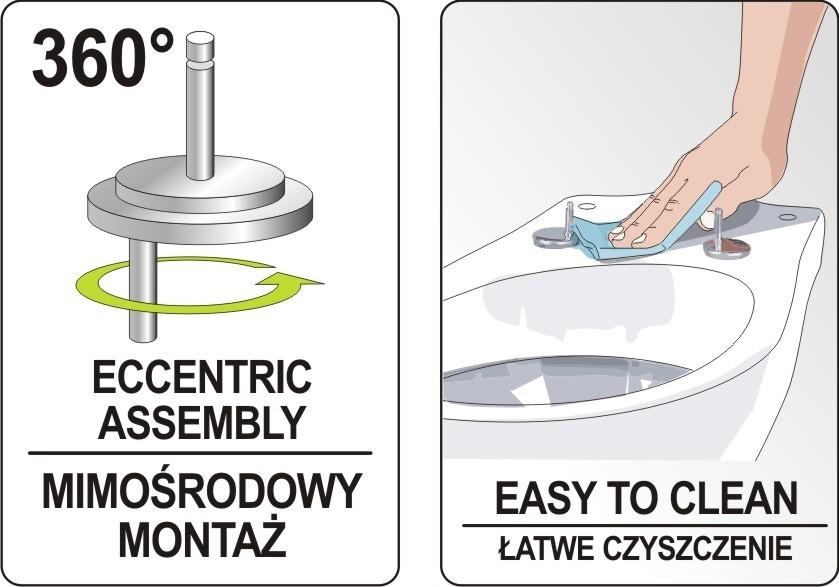 Soft-close toilet seat / 75470 / FALA
