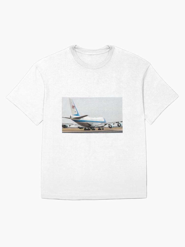 Air Force One Air Force One приземляется в международном аэропорту Вэлли в Харлингене, Техас, большемерная футболка