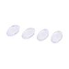 10Pair Air Chamber Clear Oval Eyeglass Nose Bracket Pvc Nose Pads Eyewear Bracket Anti-Drop Sunglasses Glasses Accessories