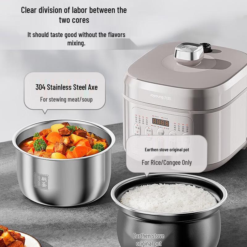 Joyoung 6L Multi-Function Electric Pressure Cooker CN plug (adapter included)