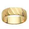 Ring Gold Plated 'Choreography' Golden - 6 Mm