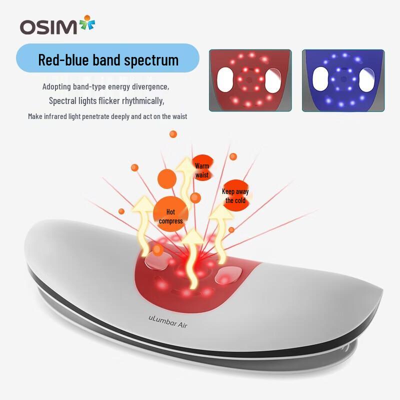 Пневматический массажер для талии OSIM OS-7249, штекер CN (адаптер в комплекте)