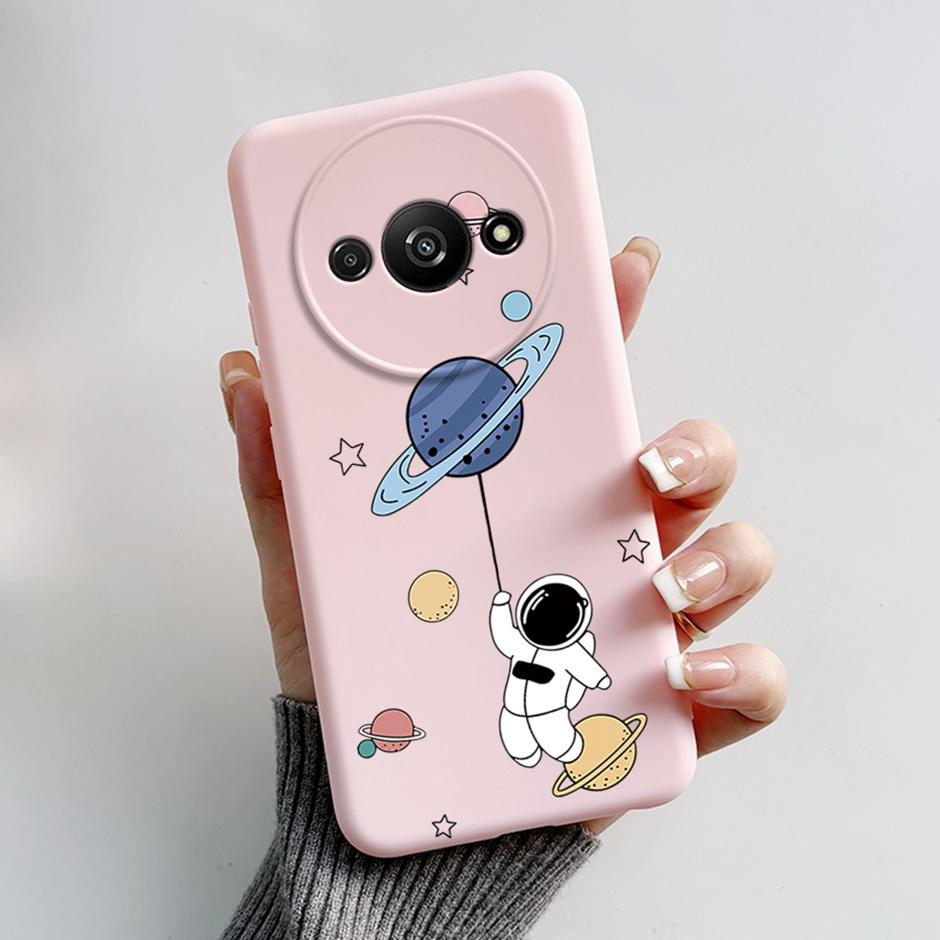 Чехлы для мобильных телефонов для Xiaomi Redmi A3 4G Милый мультяшный чехол для Xiaomi Redmi A3 4G Конфетный цвет Чехлы для смартфонов
