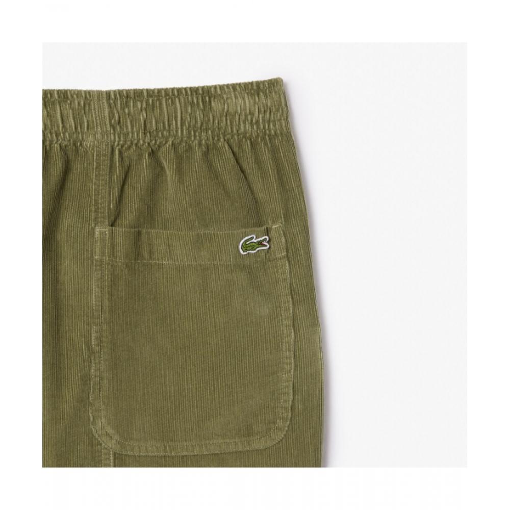 Lacoste Мужские вельветовые брюки S [хаки]