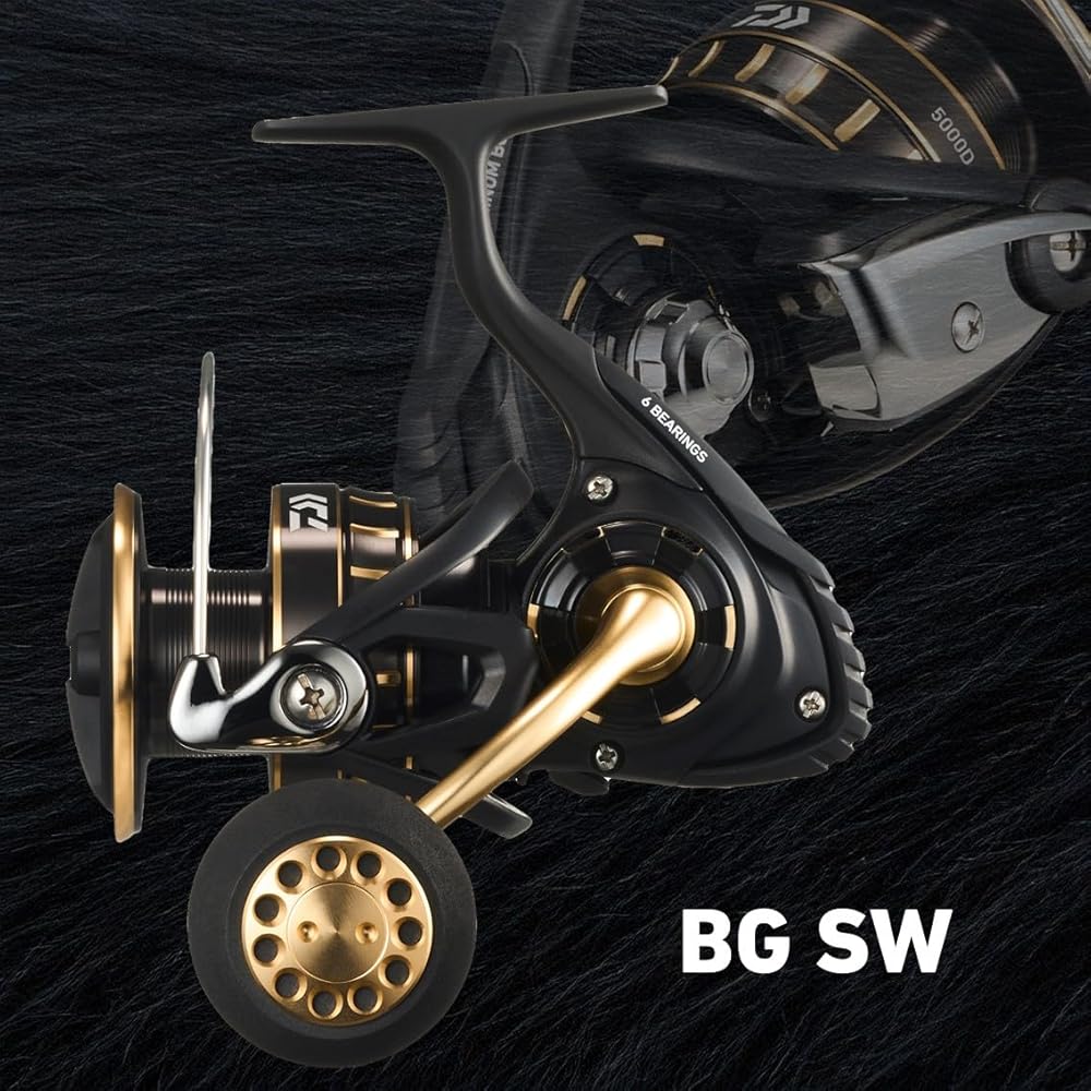 Daiwa (ДАЙВА) спиннинговая катушка 23BG SW 4000D-CXH