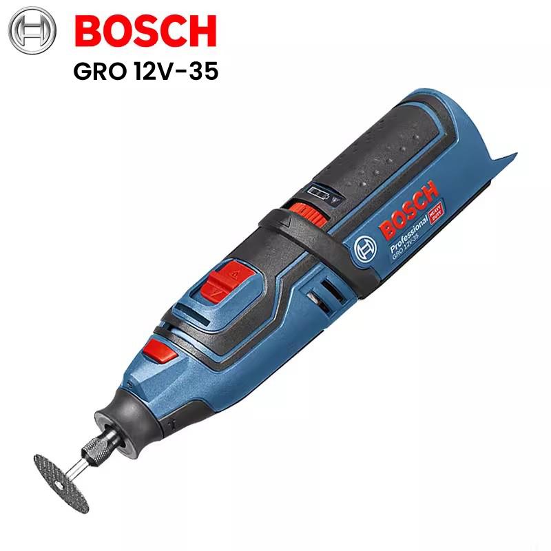 Bosch Аккумуляторная шлифовальная машина GRO 12V-35 Сверхмощное режущее устройство аккумуляторная аккумуляторная шлифовальная машина