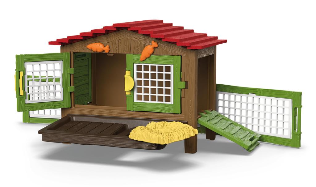 Schleich Farm World Rabbit Hutch 42728